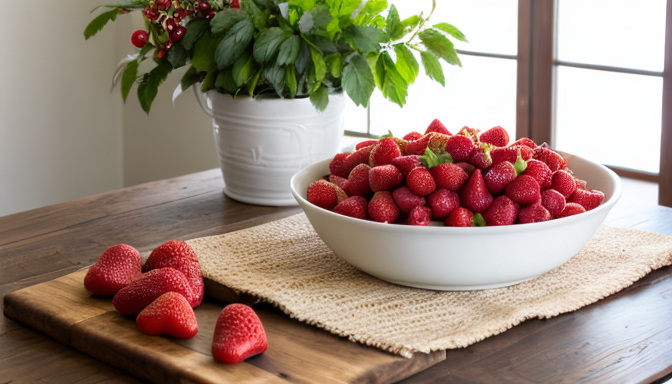 Kluski leniwe z truskawkami - letnia uczta dla podniebienia