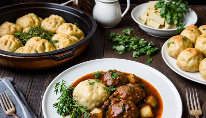 Kopytka z serem i ziemniakami - niezwykłe danie