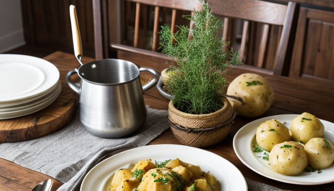 Kopytka z ziemniaków - tradycyjne danie na stole