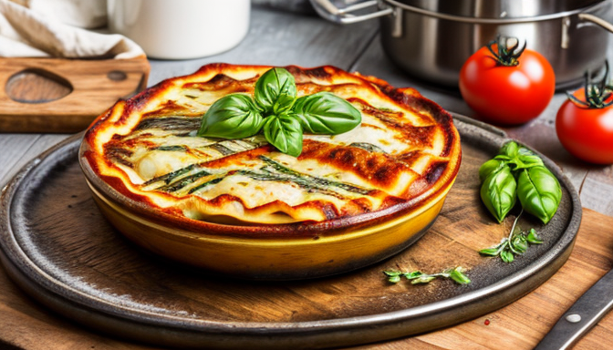 Lasagne i fasolka szparagowa - połączenie smaków