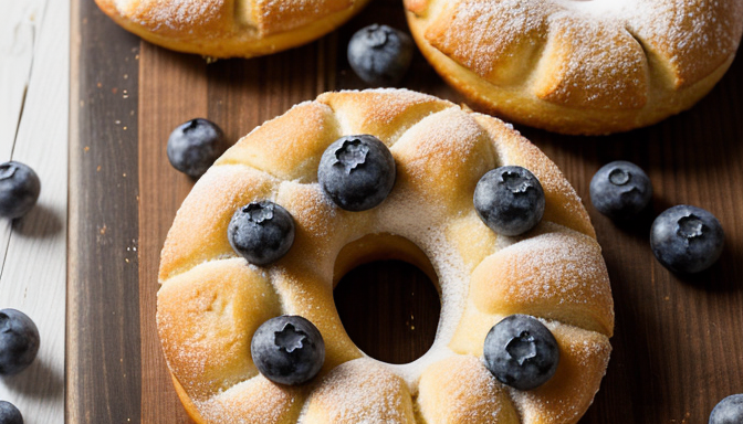 Pampuchy drożdzowe z jagodami: słodki przysmak, który roztopi Twoje serce