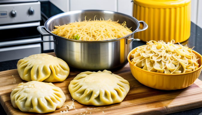 Pierogi z Pieczarkami i Serem – pyszna propozycja na obiad!