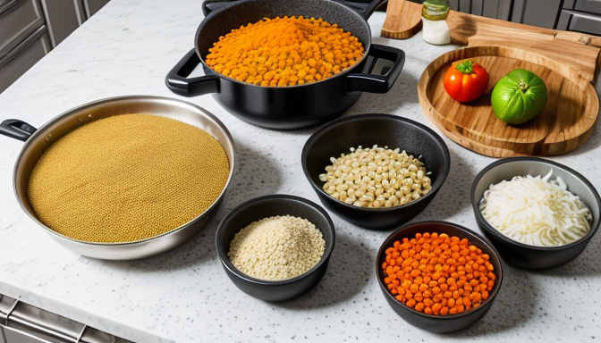 Pierogi z soczewicą krok po kroku