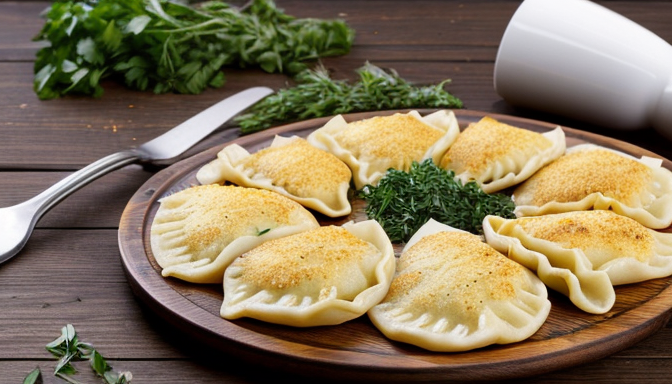Pyszne pierogi pieczone - przepis