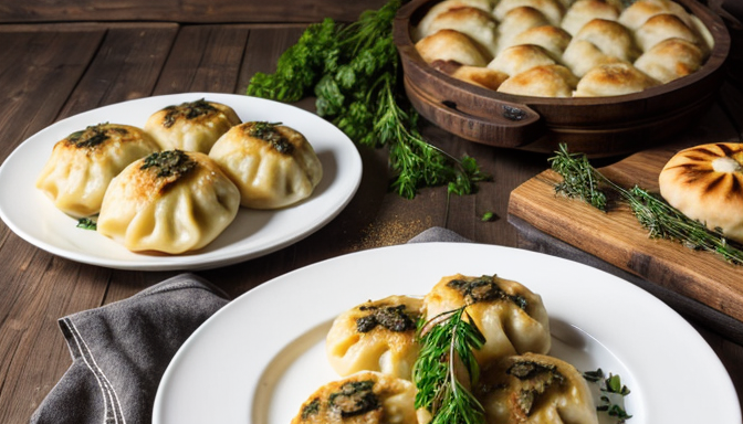 Pyzy z pieczarkami: oryginalny przepis na tradycyjne danie
