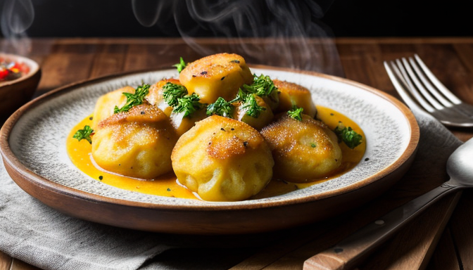 Pyzy ziemniaczane, proste danie, które rozgrzeje serce