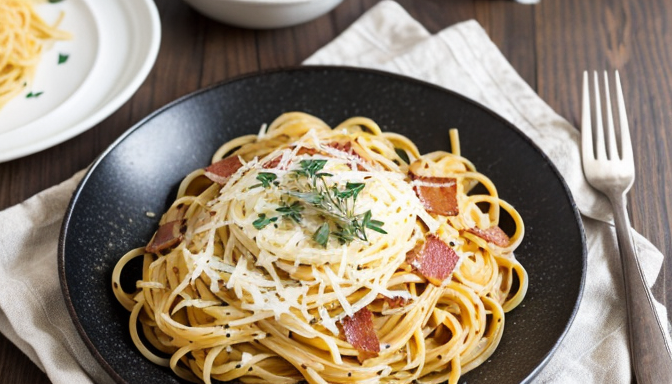 Spaghetti Carbonara ze śmietaną: nowa odsłona klasycznego dania