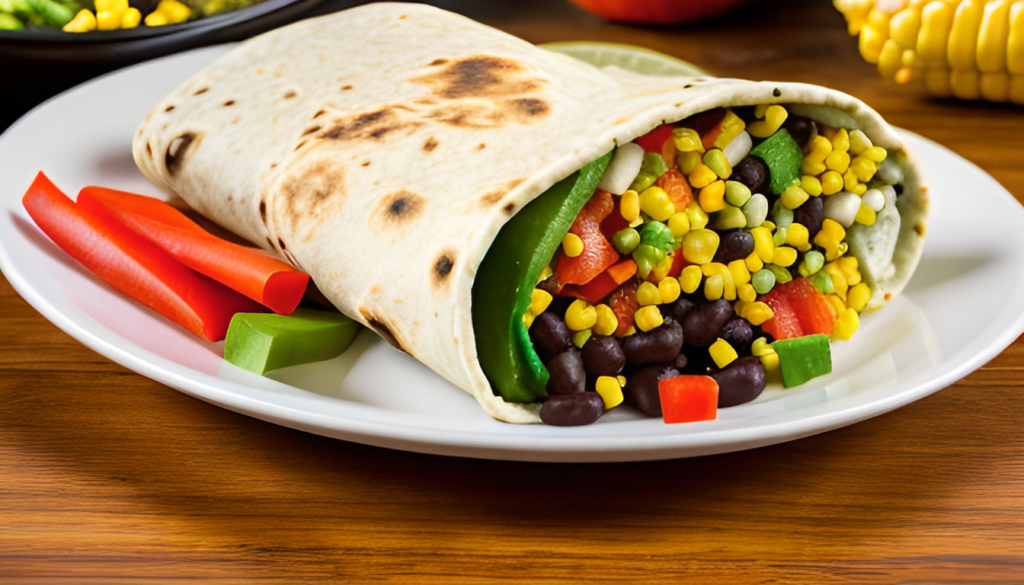 Burrito wegetariańskie - zdrowa i smaczna alternatywa dla mięsożerców