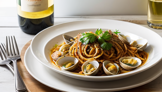 Przepis na spaghetti vongole, czyli z muszelkami