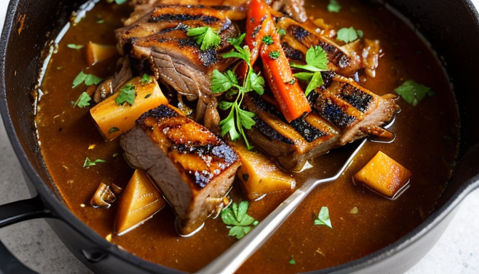 Przepis na karkówkę duszoną z cebulą - idealny obiad dla całej rodziny!