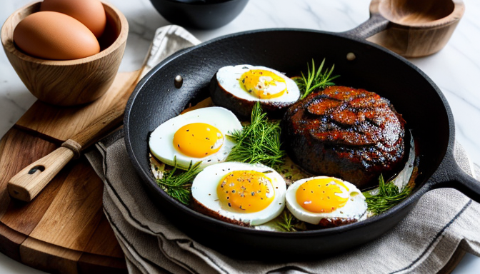 Przepis na kaszankę z jajkiem