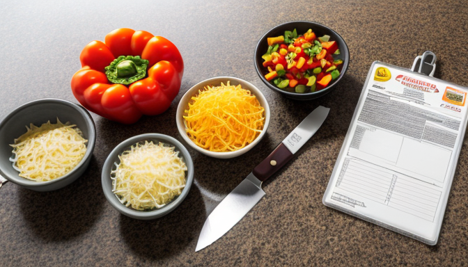 Przepis na siekane kotlety z kurczaka z papryką i serem