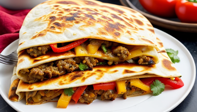 Quesadilla z chorizo, która rozgrzeje twoje kubki smakowe