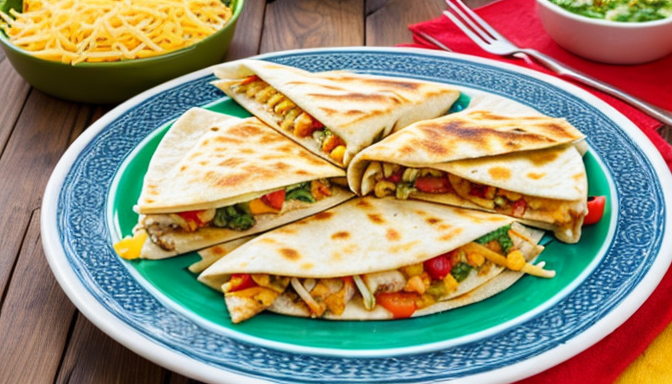 Quesadilla z kurczakiem i serem, którą pokochasz od pierwszego kęsa