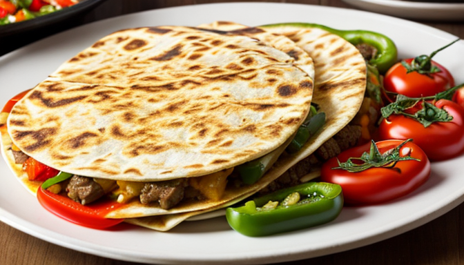 Quesadilla z mięsem mielonym, która robi furorę na stole