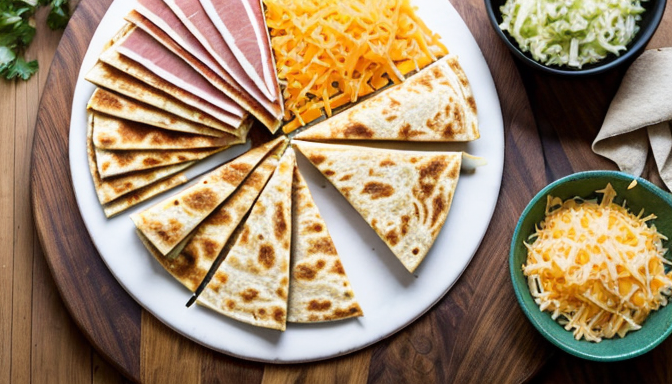 Quesadilla z szynką i serem, czyli prawdziwa uczta dla podniebienia