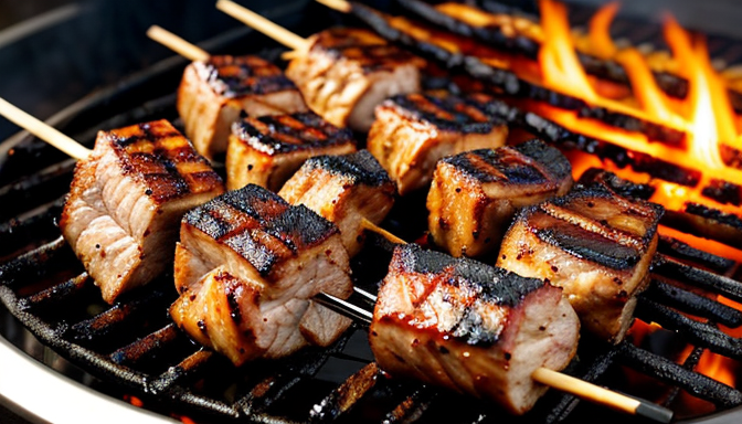 Saszłyki z grilla, które rozpalą twoje kubki smakowe
