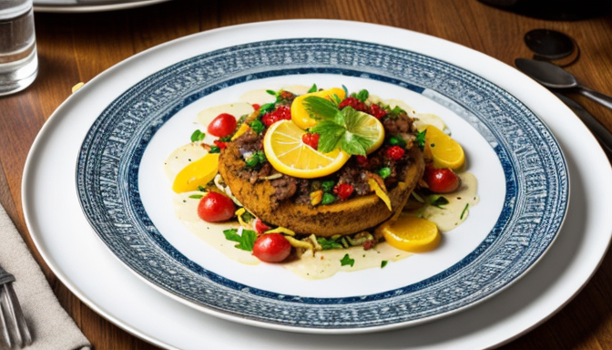 Strogonow z szynki, który robi wrażenie na stole