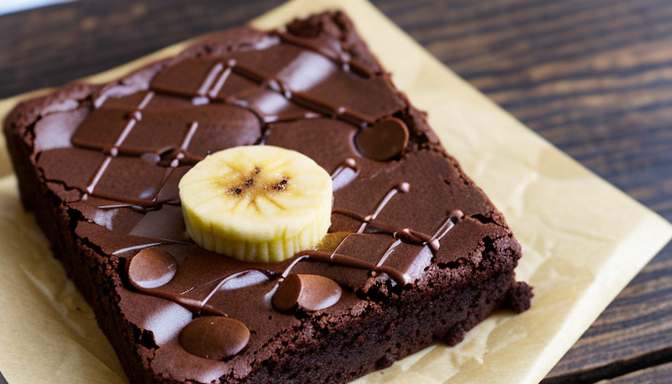 Przepis na bezglutenowe brownie z bananami