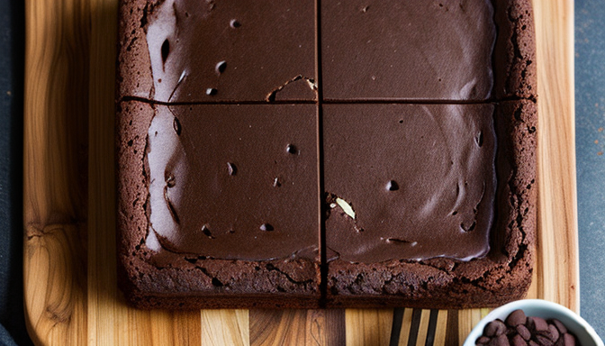 Przepis na bezglutenowe brownie z fasoli