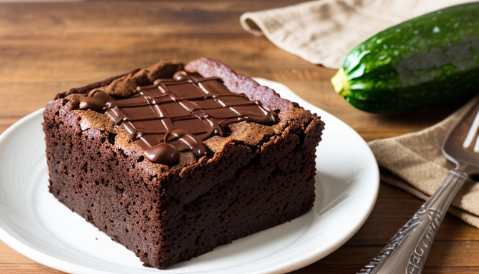 Przepis na brownie z cukinii bezglutenowe