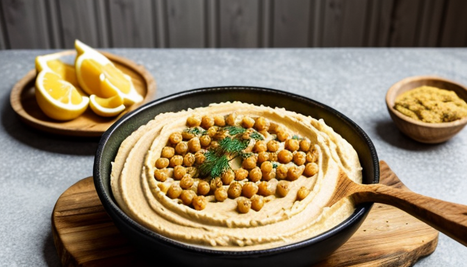 Przepis na hummus bez tahini