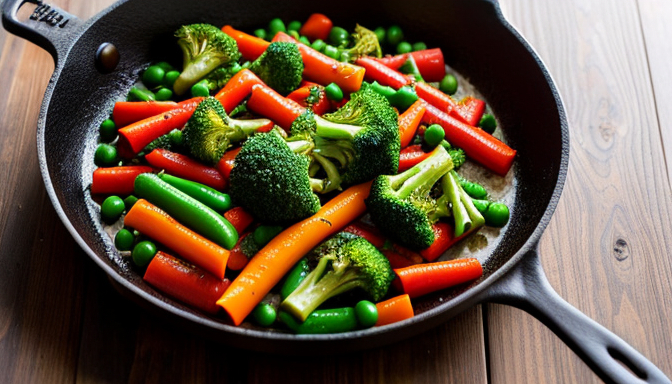 Przepis na ryż z warzywami na patelnię