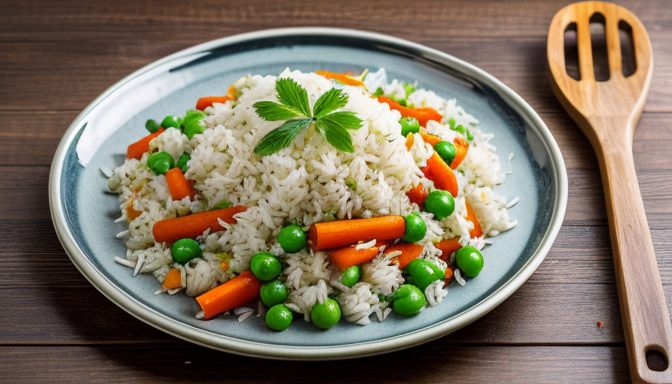 Przepis na ryż z warzywami